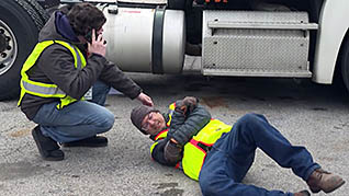 Slips, Trips, And Falls In Transportation And Warehousing Environments