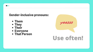 Gender Inclusive Language At Work